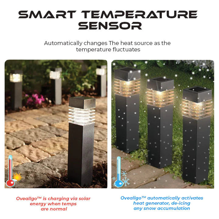 WinterGuard™ | Draadloze Solar LED Ontdooiings Verlichting