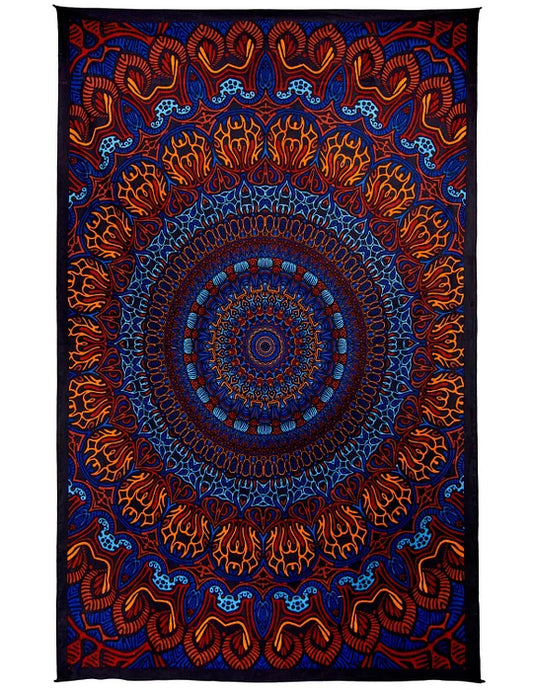 Placid™ | LED Mandala Magic Tapestry (met afstandsbediening)
